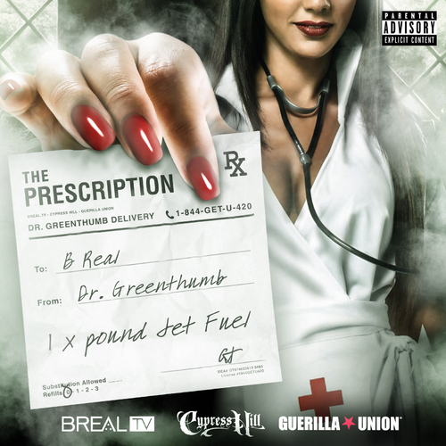 Новый микстейп от B-Real (Cypress Hill) «The Prescription»