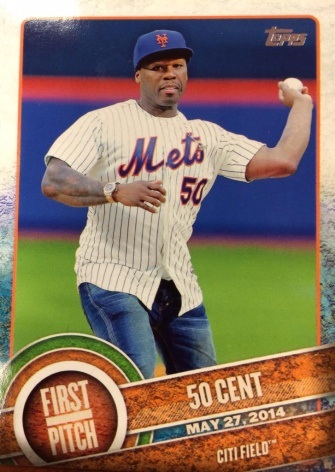 50 Cent увековечат на бейсбольных карточках