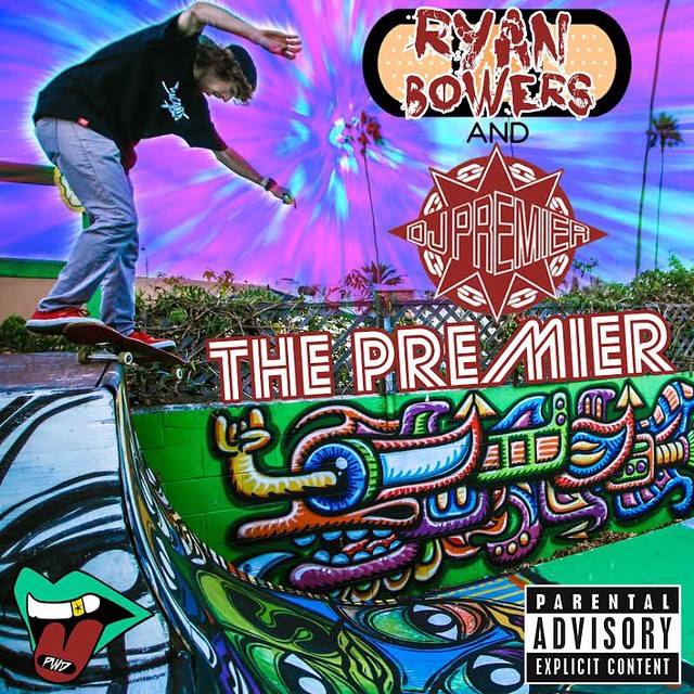 Совместное видео скейтера Ryan Bowers и DJ Premier (Gang Starr)