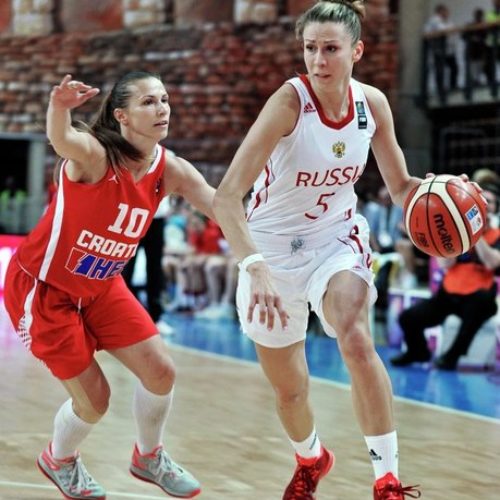 Сборная Россия стартовала с победы на женском Евробаскете