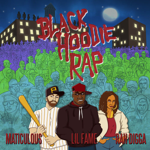 Lil Fame (M.O.P.) и Rah Digga поучаствовали в треке maticulous «Black Hoodie Rap»