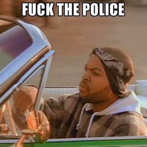 Неизданный ранее куплет Ice Cube из трэка «Fuck Tha Police»