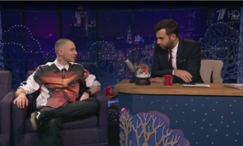 Oxxxymiron в программе «Вечерний Ургант»