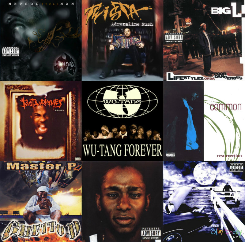 Сайт HipHopDX составил список самых переоцененных рэп альбомов 90-х годов