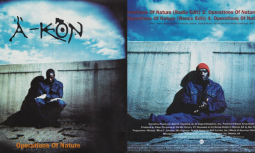 Первый сингл Akon — «Operations of Nature», выпущенный в 1996 году