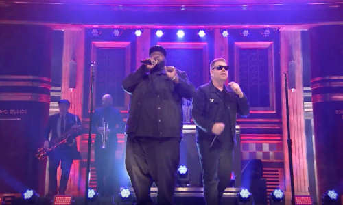 DJ Shadow и Run the Jewels выступили на шоу Jimmy Fallon