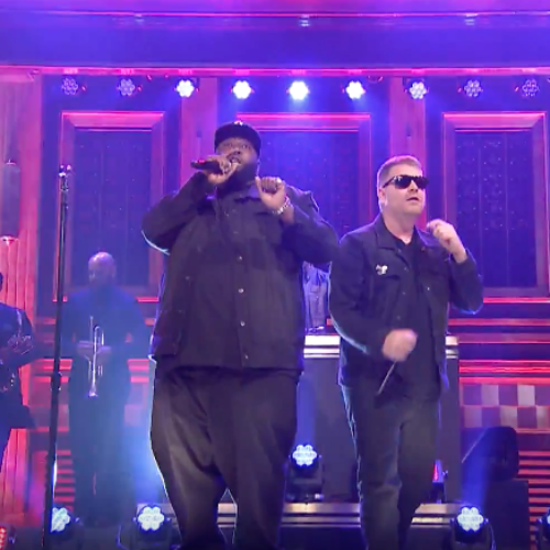 DJ Shadow и Run the Jewels выступили на шоу Jimmy Fallon