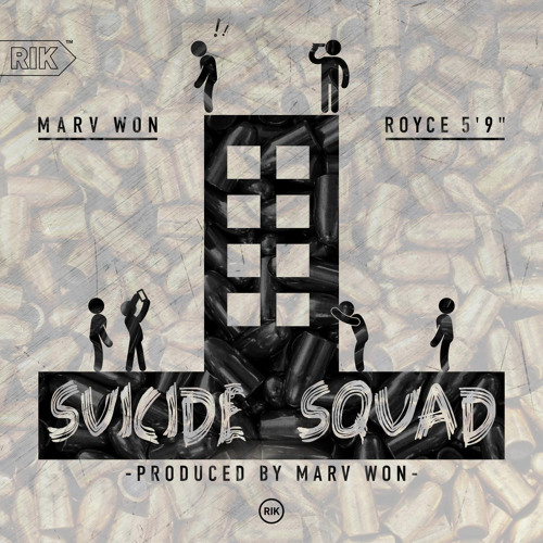Royce Da 5’9″ принял участие в треке Marv Won “Suicide Squad”