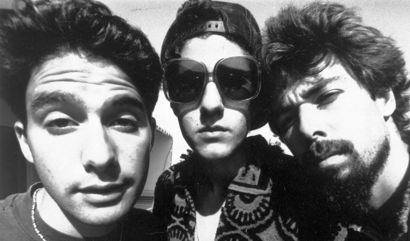 FILE - In this 1989 file photo originally provided by Capitol Records, members of the Beastie Boys, from left, from left, Adam Horovitz, known as Adrock, Michael Diamond, known as Mike D and Adam Yauch, known as MCA, are shown. Yauch, the gravelly voiced Beastie Boys rapper who co-founded the seminal hip-hop group, died, Friday, May 4, 2012, at age 47 after a nearly three-year battle with cancer. Also known as MCA, Yauch was diagnosed with a cancerous salivary gland in 2009. (AP Photo/Capitol Records)