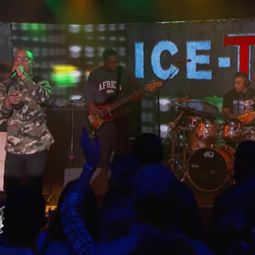 Ice-T и T.I. объединились в дуэт Ice-T.I. для шоу Джимми Киммела
