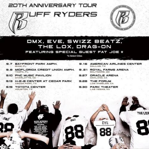 Ryde Or Die: Ruff Ryders во главе с DMX анонсировали реюнион тур
