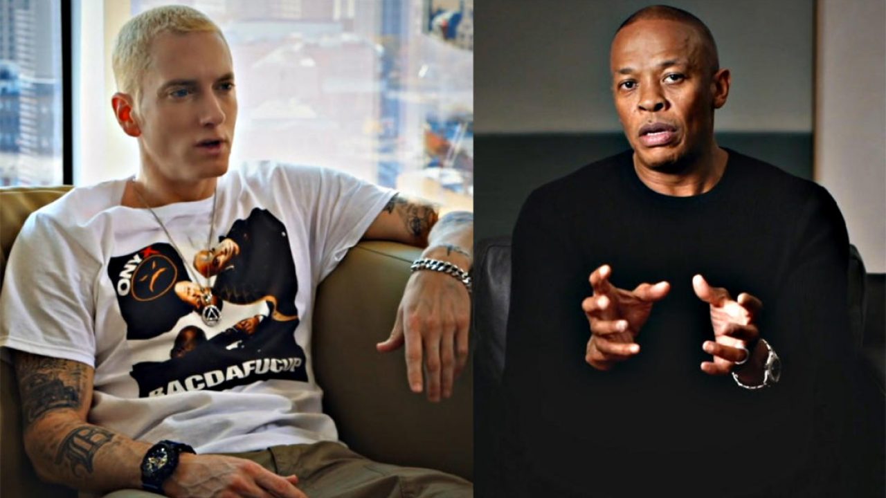 Dr.Dre и Eminem рассказали об их первой встрече и о первых секундах работы  на студии — HipHop4Real