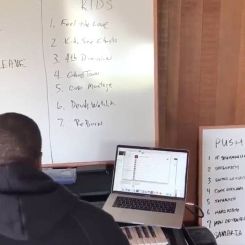 Kanye West опубликовал треклисты альбомов, которые он продюсирует