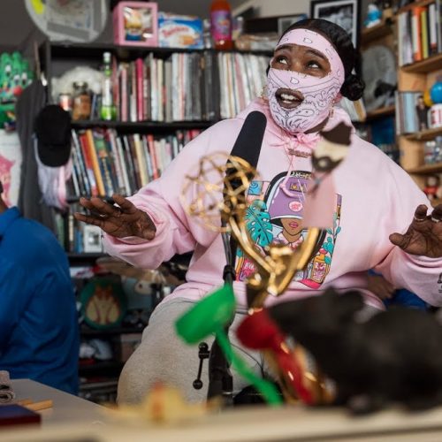 Leikeli47 выступила на канале NPR Music в рамках проекта Tiny Desk Concert