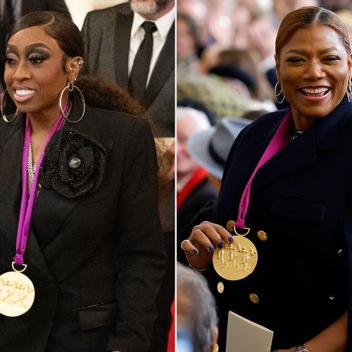 Queen Latifah и Missy Elliott получили медали «The National Medal of Arts»